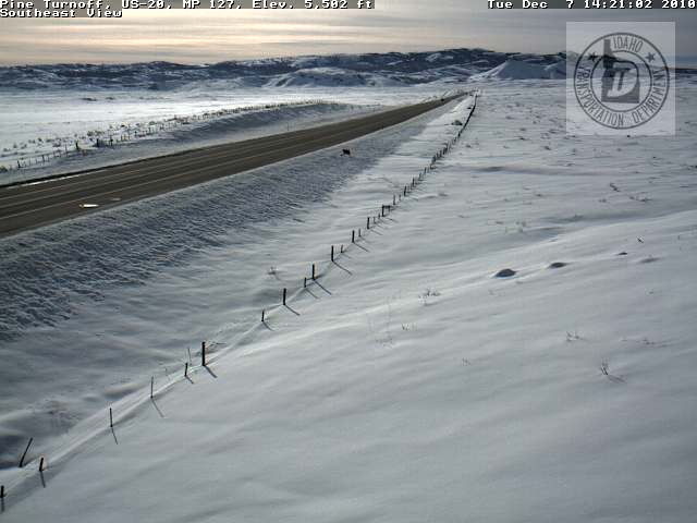 snow in the forcast for all week and weekend