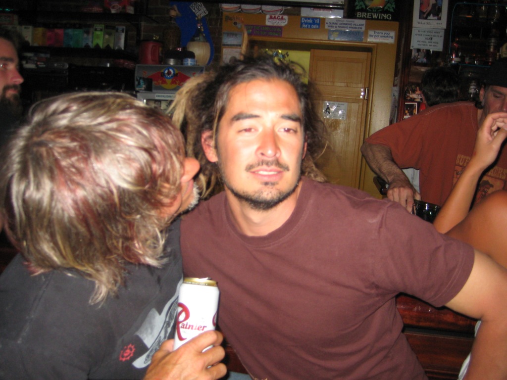 possibly a bit too much alcohol