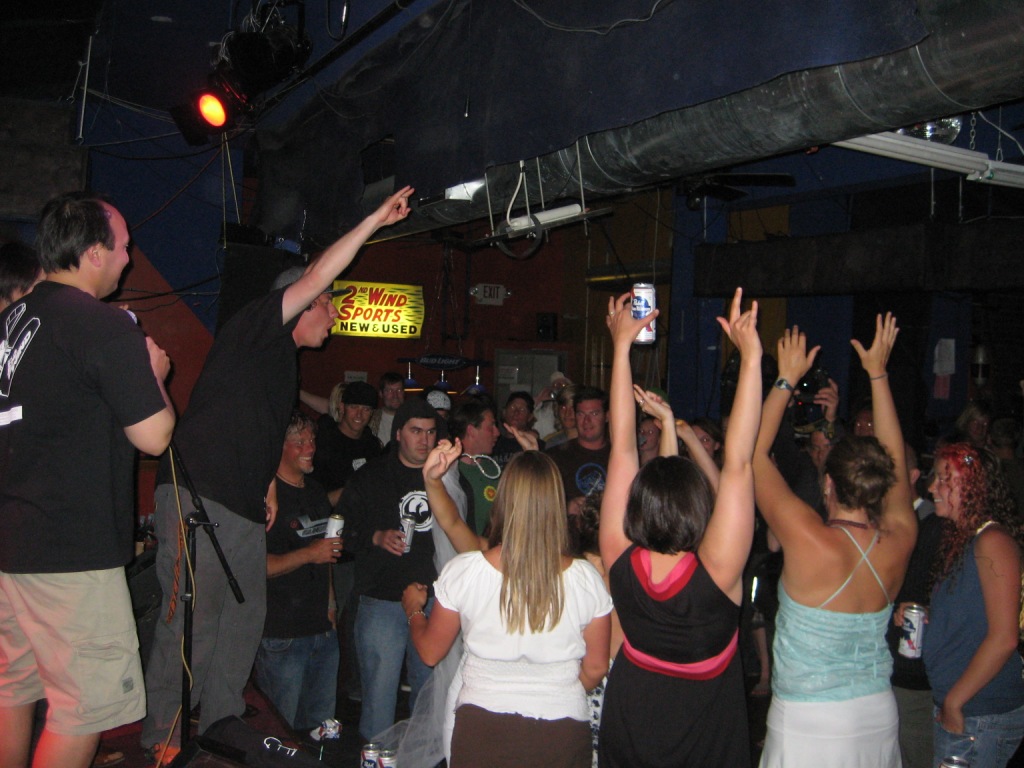 Lauren and her bad-assed bridal shower team kicking ass.