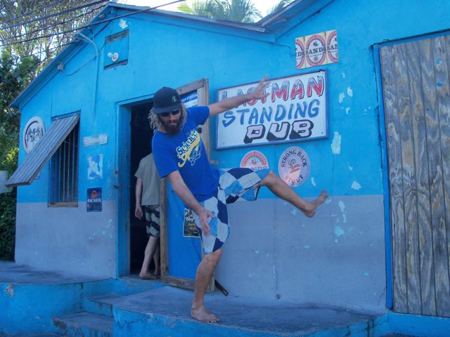 the local bar