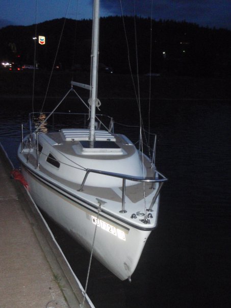 hopefully she stays afloat!