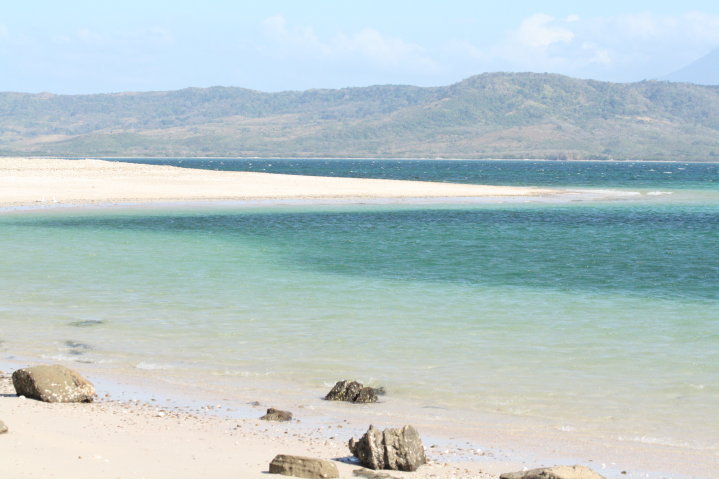 the slick at the island