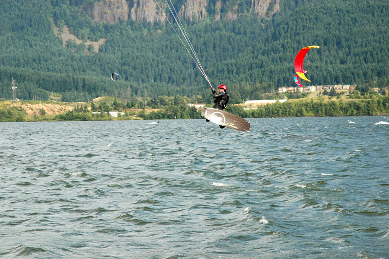 Spike getting some air!