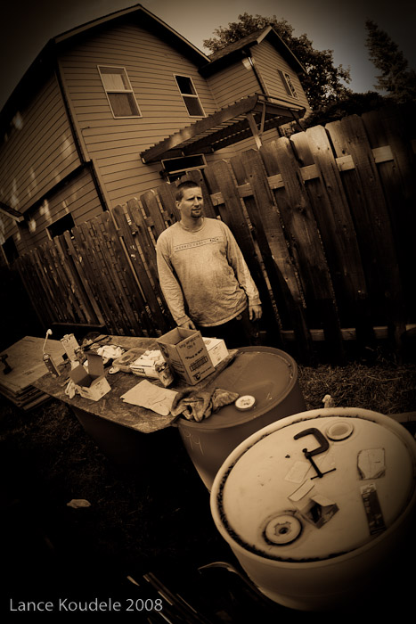 this guy is totally not sleeping