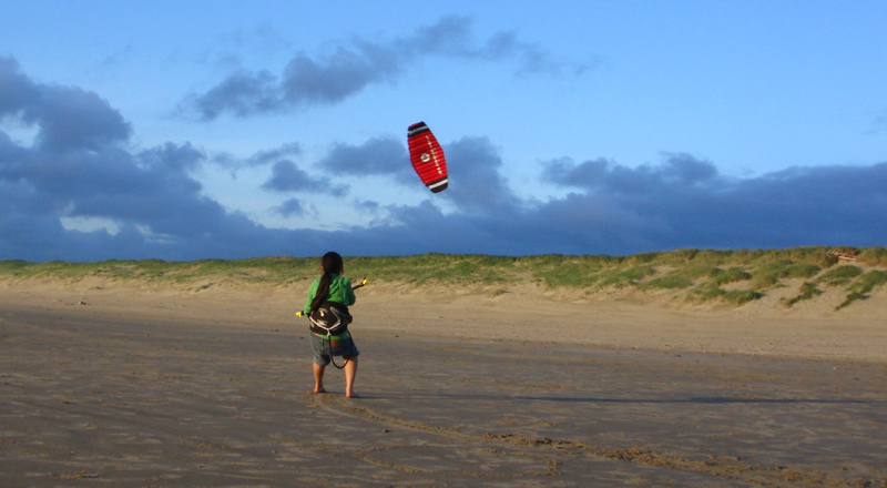 Looks fine when the kite is low...