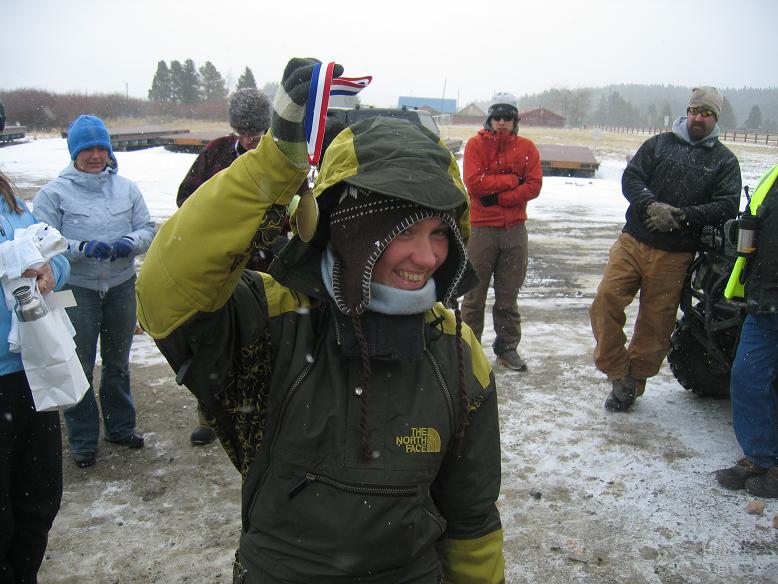 Kelli wins 1st in womens winduro