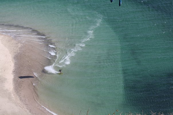 the slick at the island
