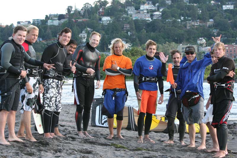 Your Tuesday Night Racers, minus a Bam Bam who was behind the camera...