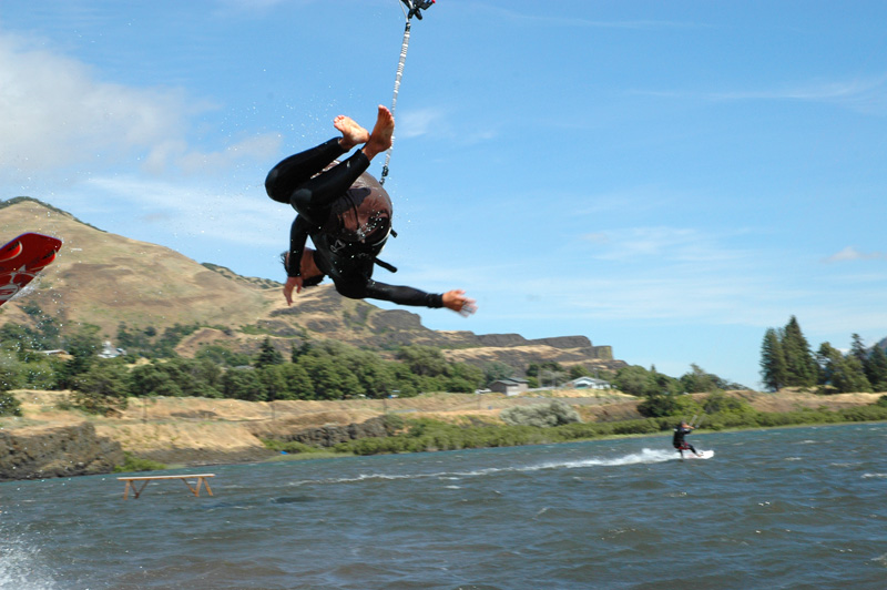 "I think I ripped my spleen"  --Tucker Sherman