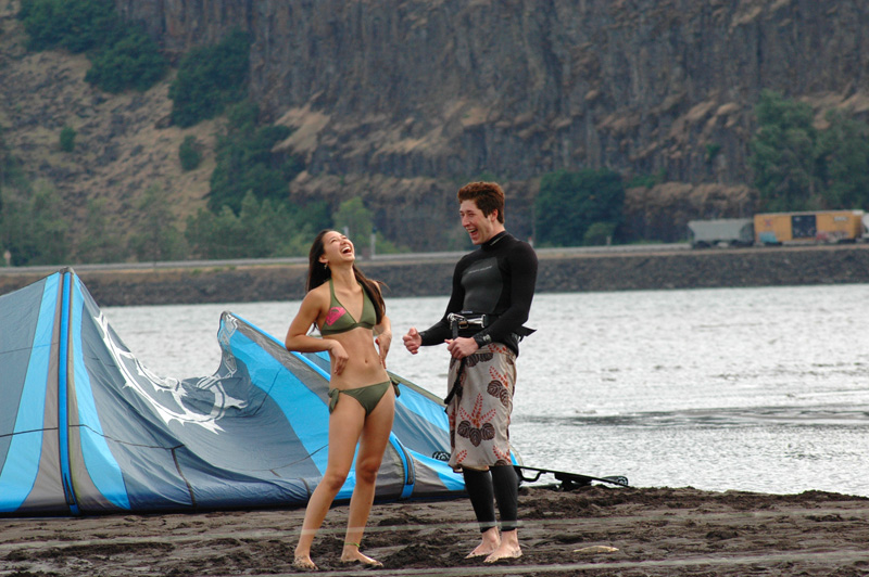 JP being weird... Reesie laughing...