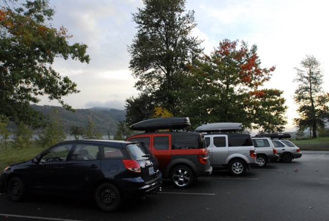 as a defensive measure at rooster, park as a unit