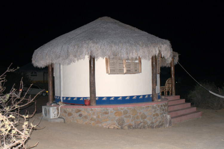 The units at Palapas Ventana.  Very nice inside and more privacy and space.  Walk to the beach is a little long.