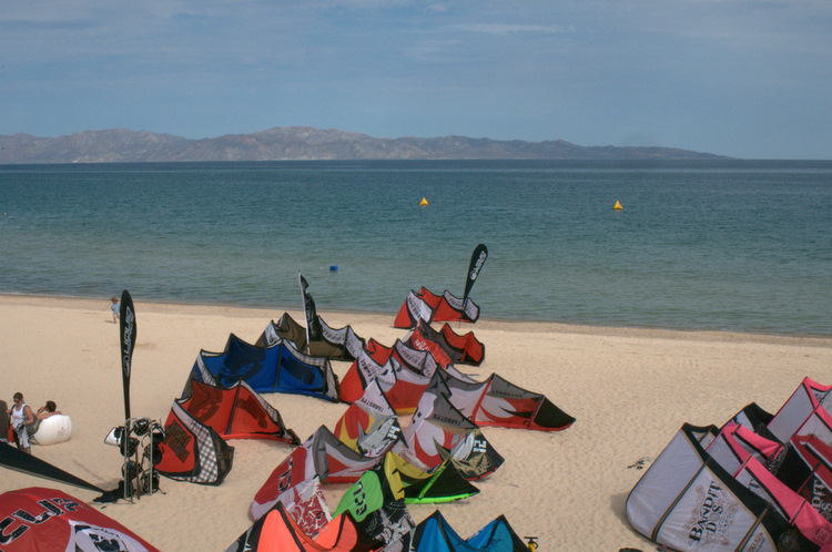 Beach right in front of Joe's