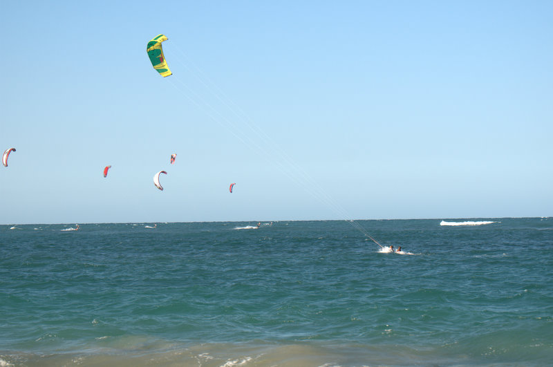 The little 5m does a double drag.