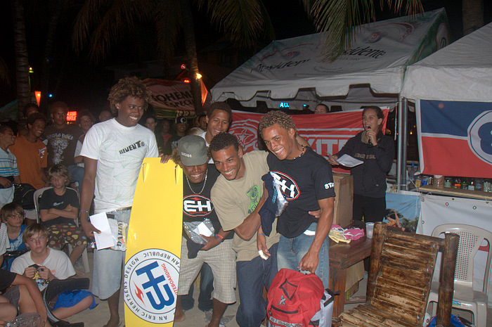 Men's big air winners