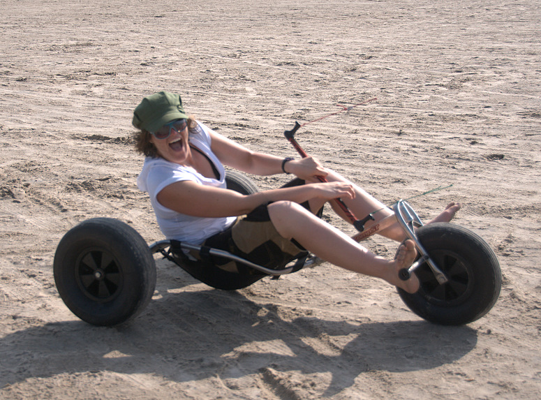 Holly rockin the buggy