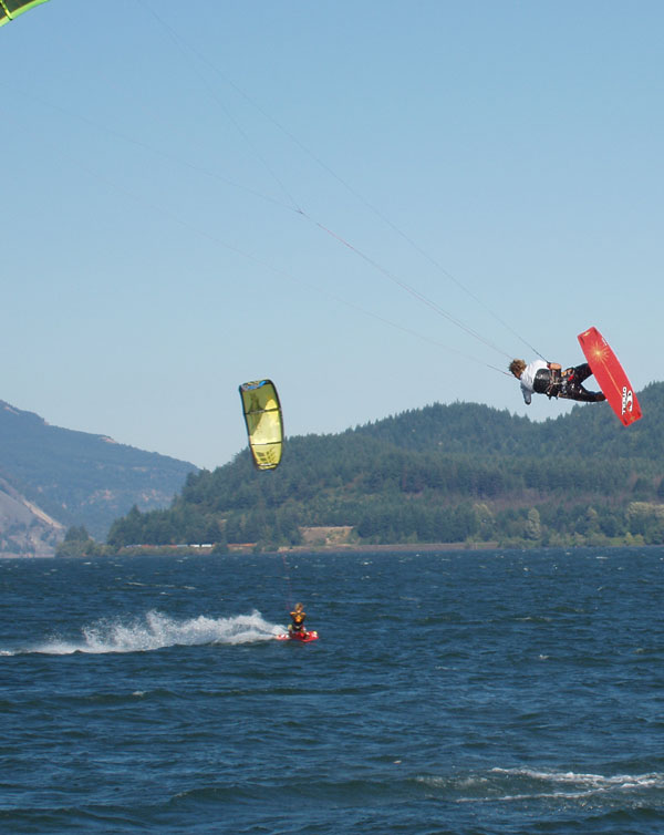 Team Naish ripping @ Stevenson - Photographer Mark Barnes