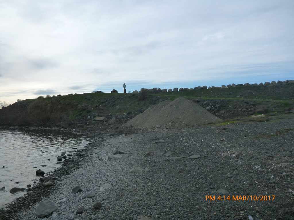 Another picture of Sand pile for alternate launch.