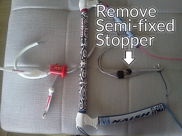 Semi-fixed stopper.