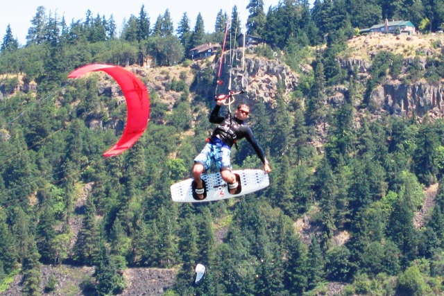 Dano tryin' to bump BamBam's kite