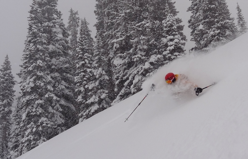 Teton Pass backcountry skiing