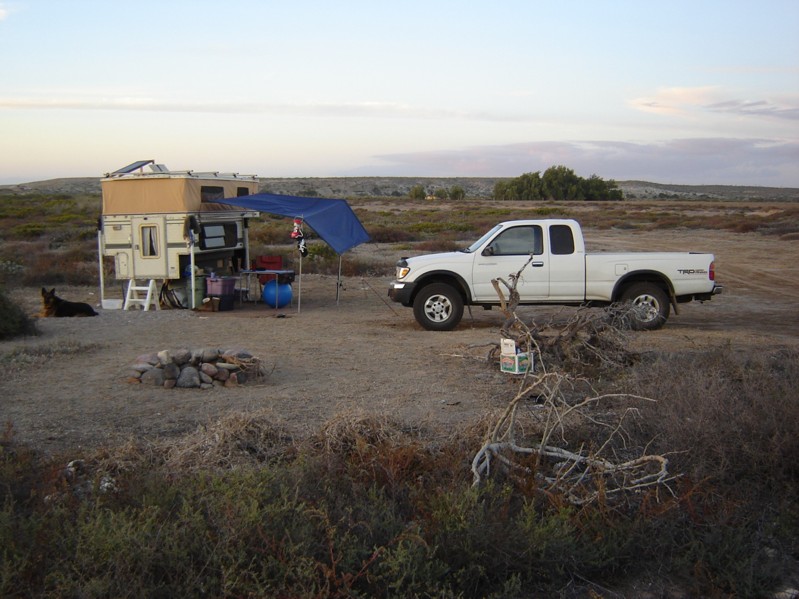 El campo on the Pacific