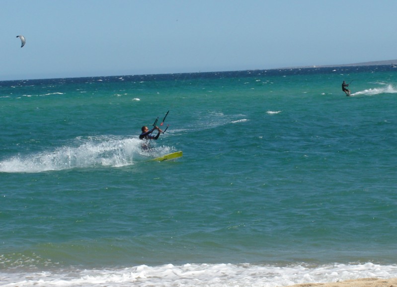 My first tracks at La Ventana