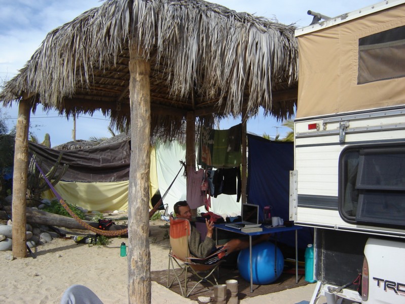 El campo at Yo Yo's in La Ventana