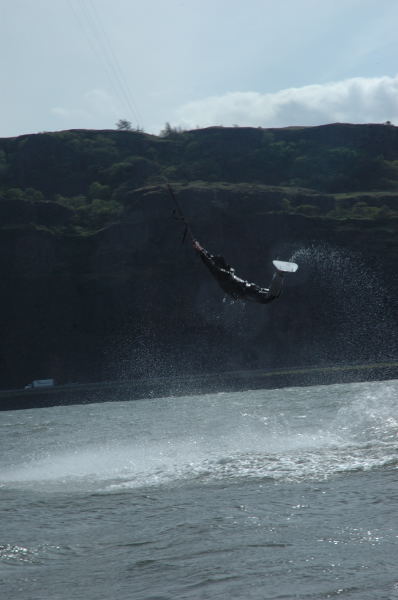 Man boosting unhooked...