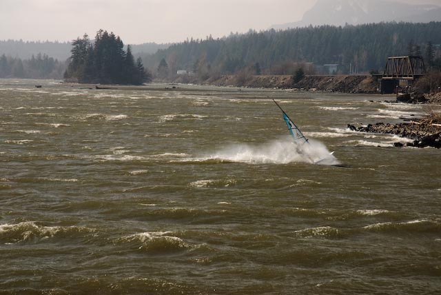 Poleboarder at Stevie