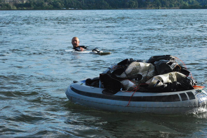 Where did that raft come from???