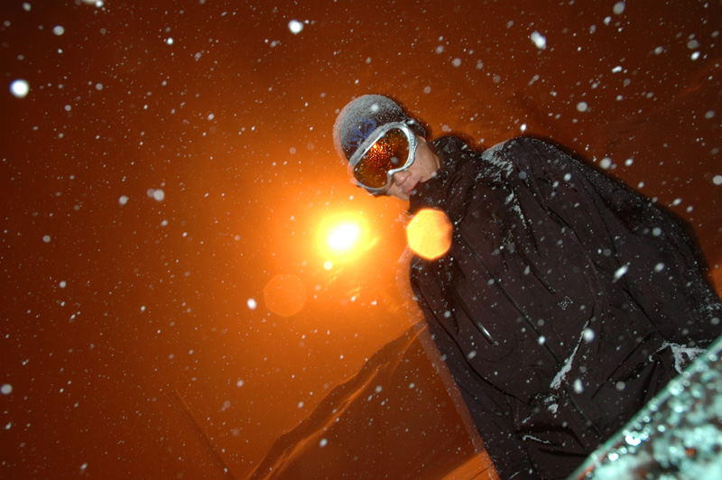 And dumping with 6-12" on the ground!