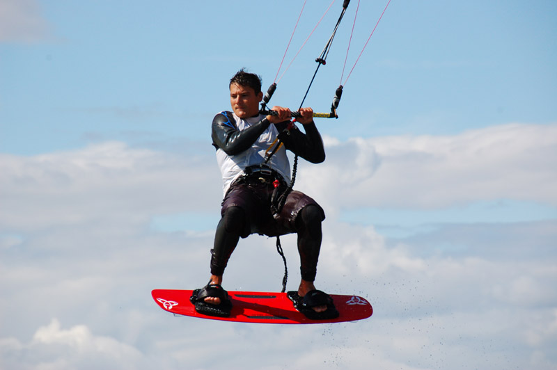 Kite above the clouds for clear skies.....