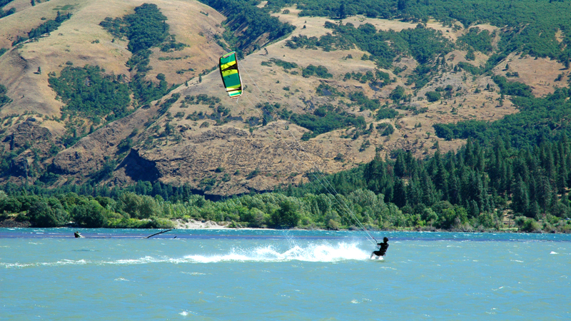 Ken on the 5m in the Klickitat!