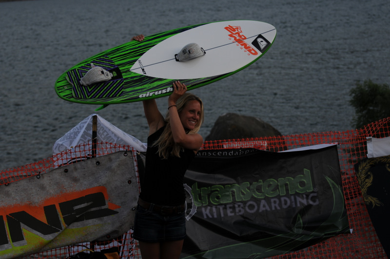 Colleen with Air Rush 2nd Winds board