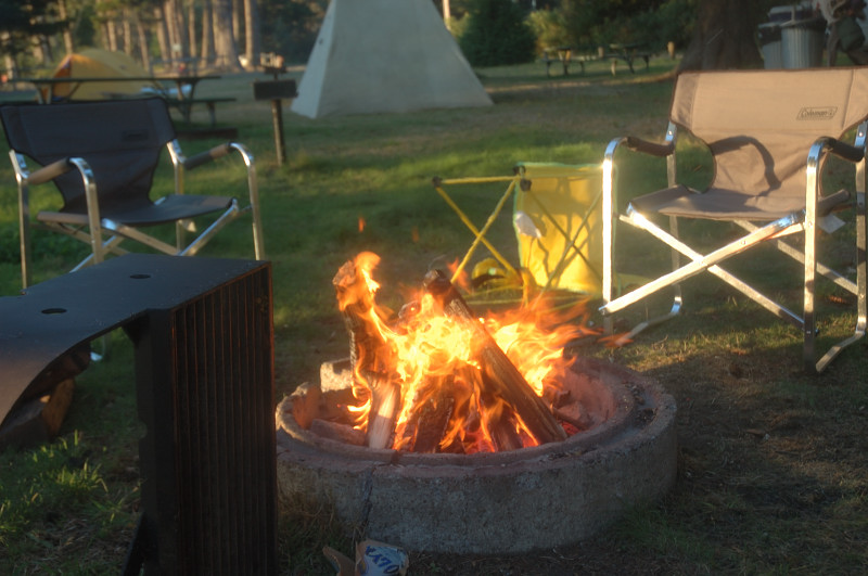 Our awesome fire, Thanks Gene.