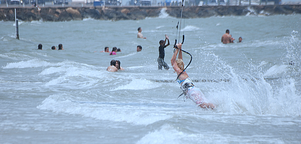 Shannon taking it to the people.