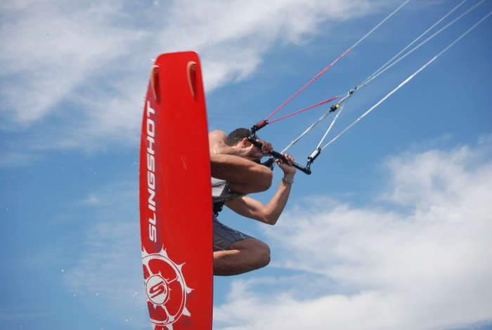 Tucker over the lens