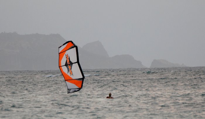 BamBam's Cult held up well in the gusts.  Relaunch is easy.