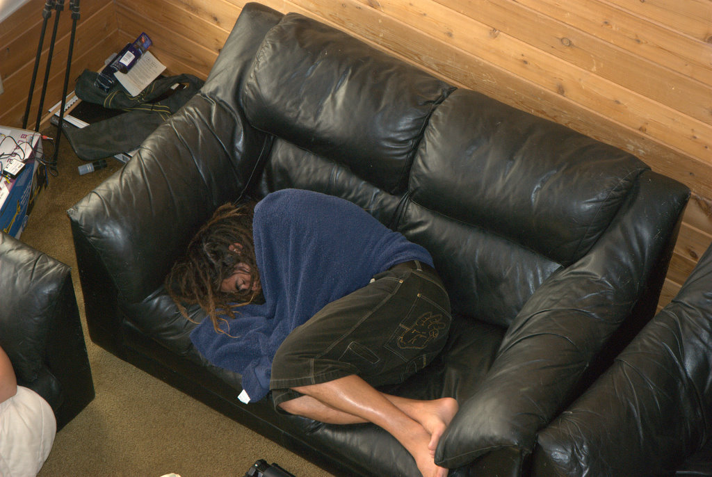 Found this on my couch when I got up. :)