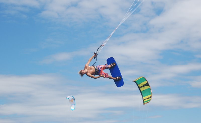 Grom in clouds.