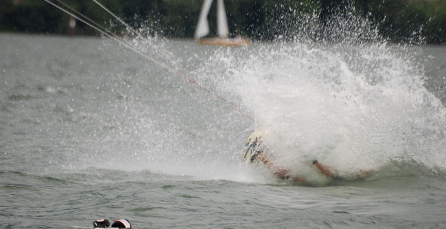 Kite loop coming in hot