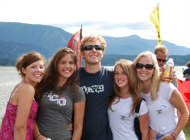 Ben putting Renee's crowd control instructions to use.