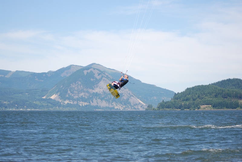 John goes for a ride.