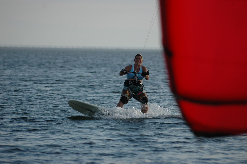 Long boards help when the wind gets really light!