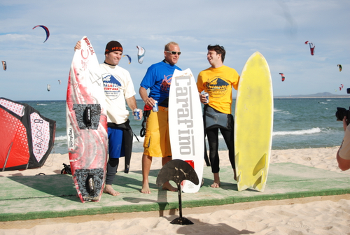 Winners from left to right. Jesse Richmand was 4th.