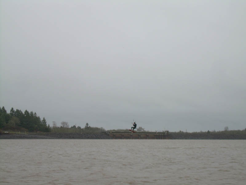 Using the dam as a slider!