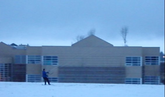 Watch out for frozen dog poop kickers.