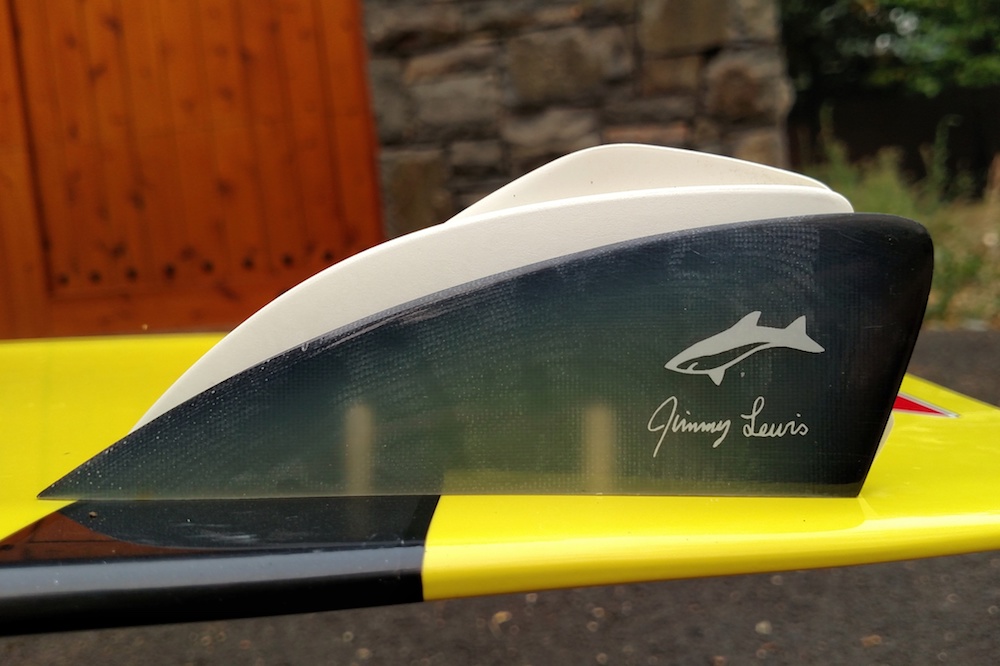 ISO larger twin tip fins Jimmy Lewis Model 3