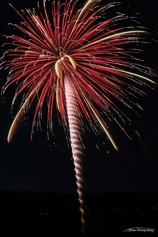 Unfortunately it was just plain old fashion Hood River fireworks...